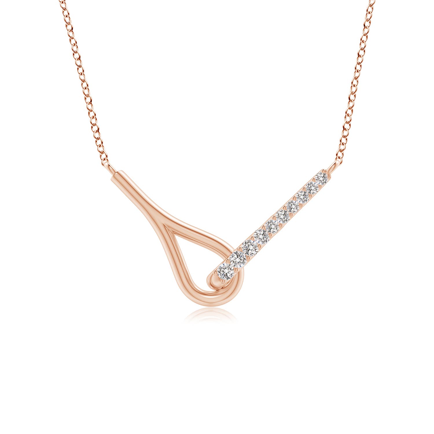 I-J, I1-I2 / 0.16 CT / 14 KT Rose Gold