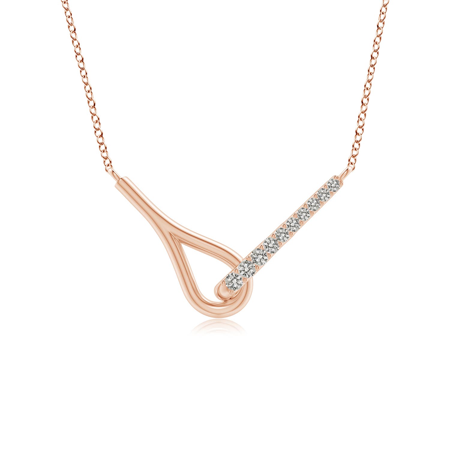 K, I3 / 0.16 CT / 14 KT Rose Gold