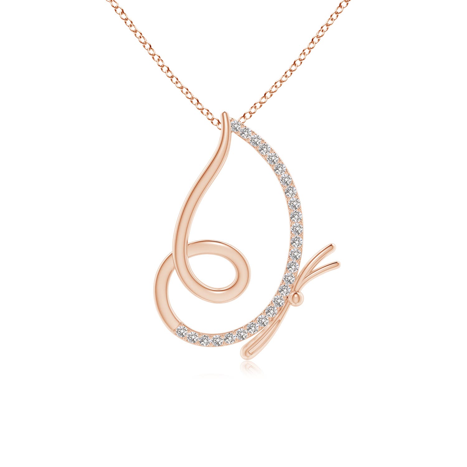 I-J, I1-I2 / 0.34 CT / 14 KT Rose Gold