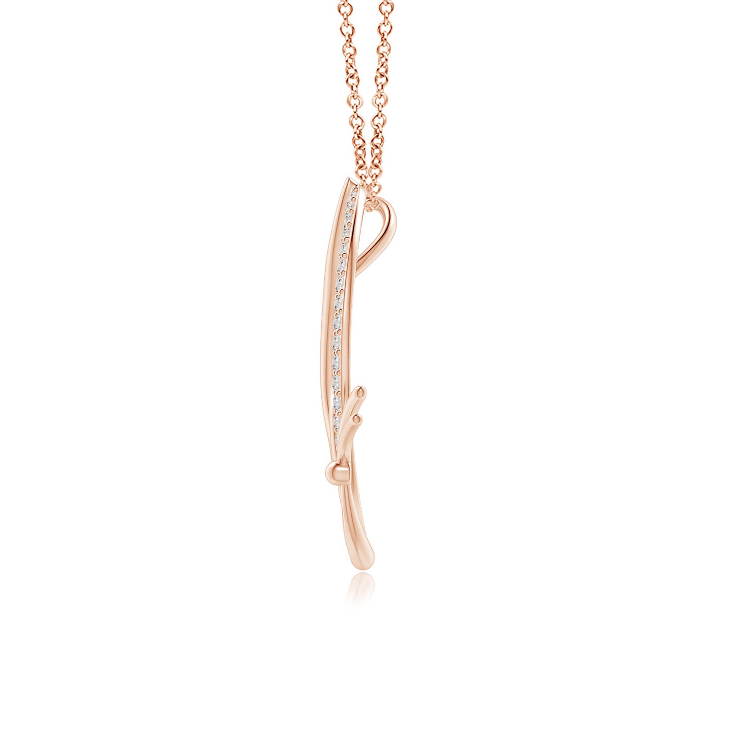 I-J, I1-I2 / 0.34 CT / 14 KT Rose Gold