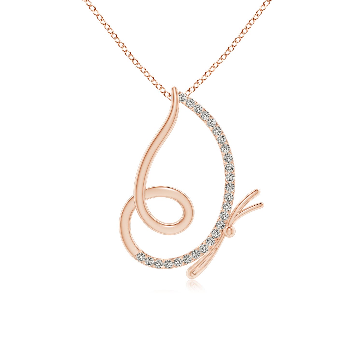 K, I3 / 0.34 CT / 14 KT Rose Gold