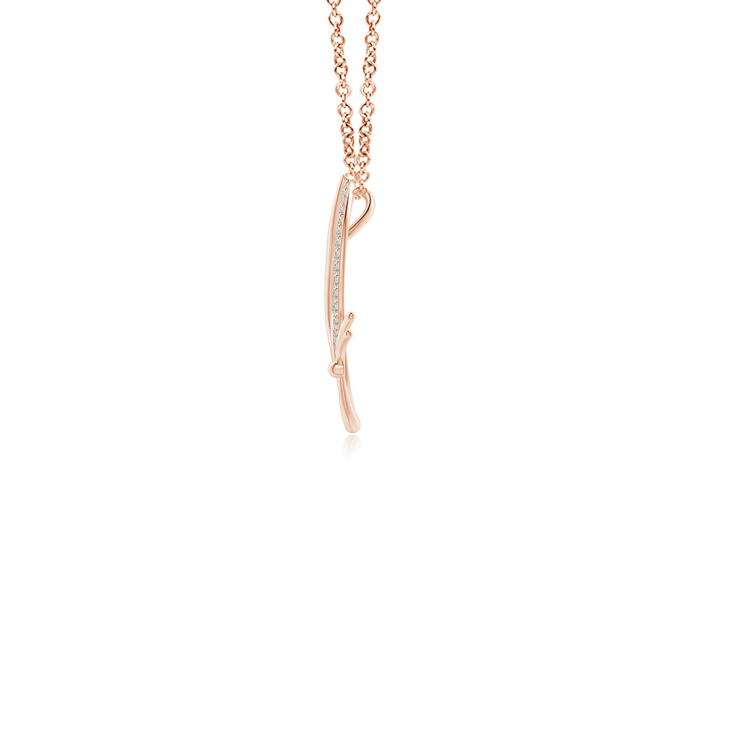 K, I3 / 0.13 CT / 14 KT Rose Gold