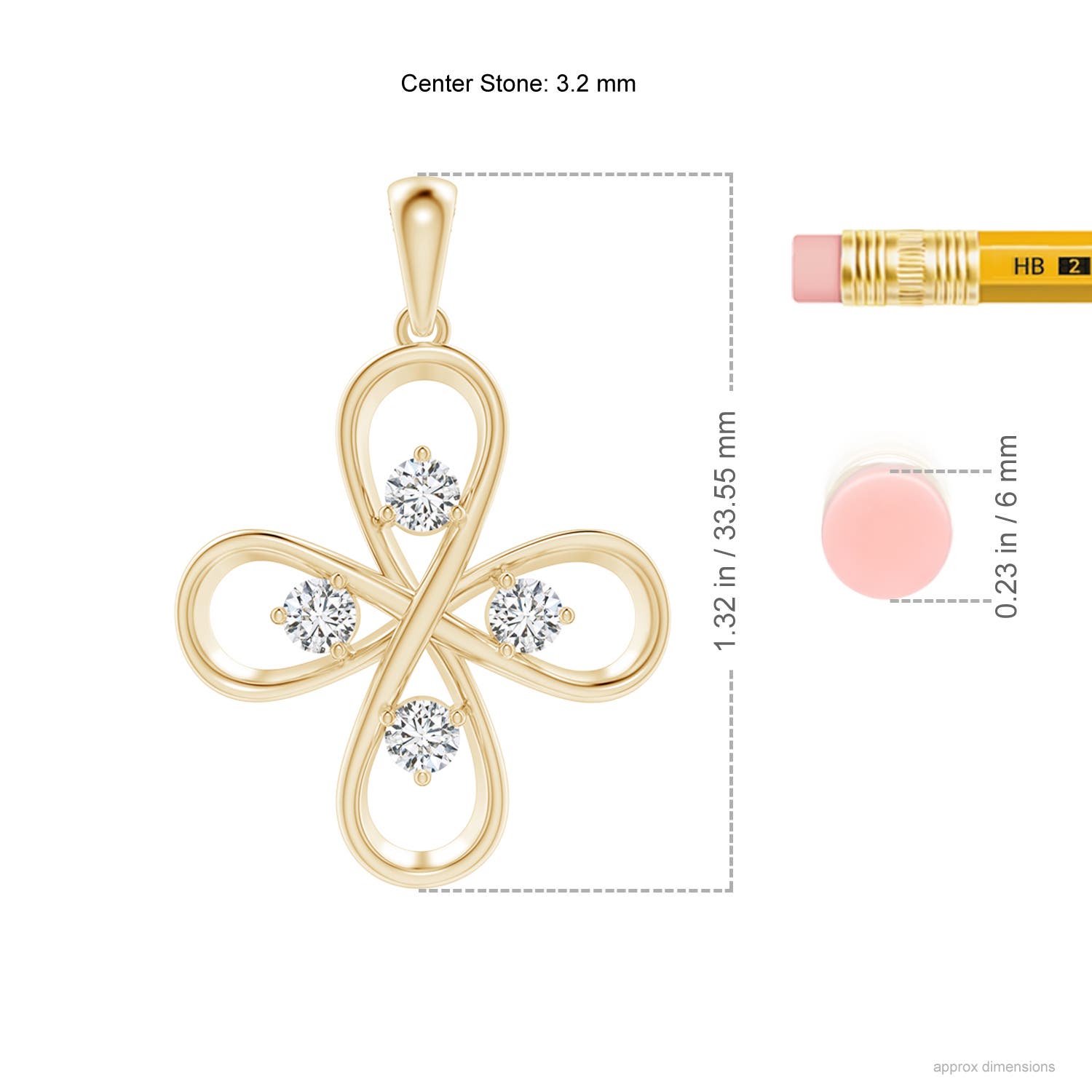 H, SI2 / 0.5 CT / 14 KT Yellow Gold