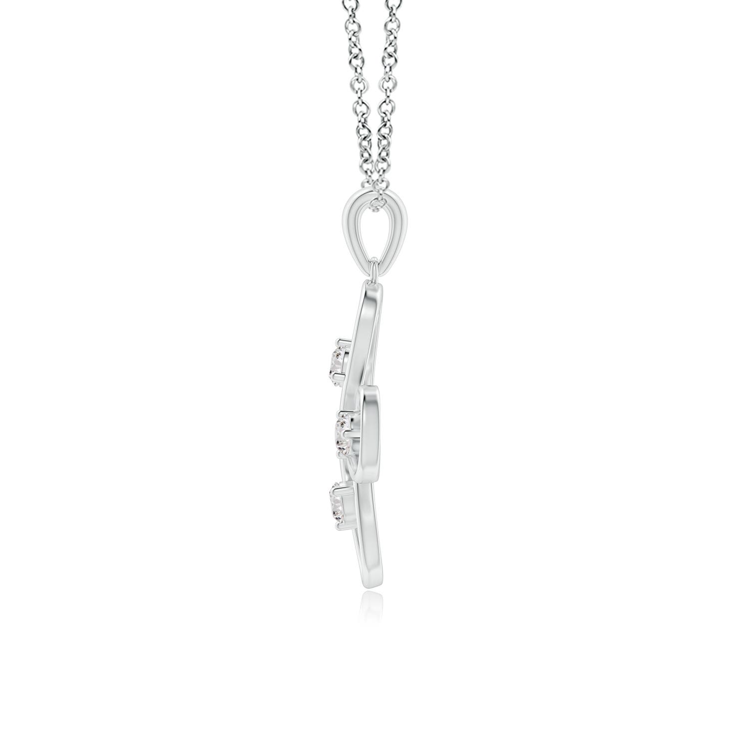 I-J, I1-I2 / 0.76 CT / 14 KT White Gold