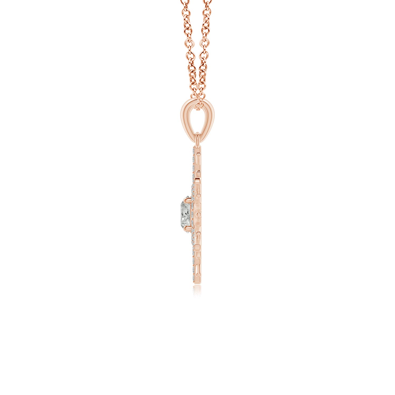 K, I3 / 0.51 CT / 14 KT Rose Gold