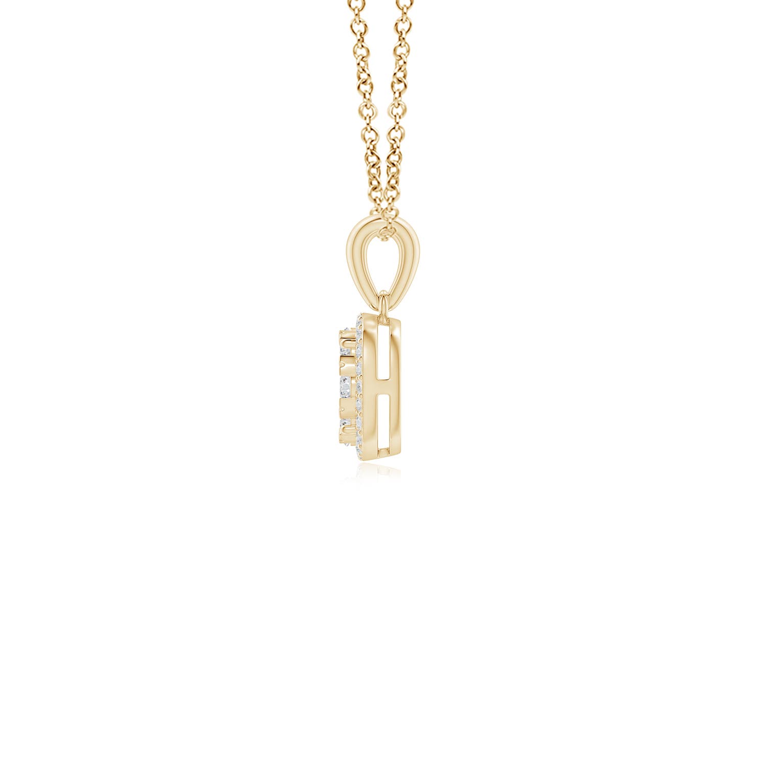 H, SI2 / 0.37 CT / 14 KT Yellow Gold