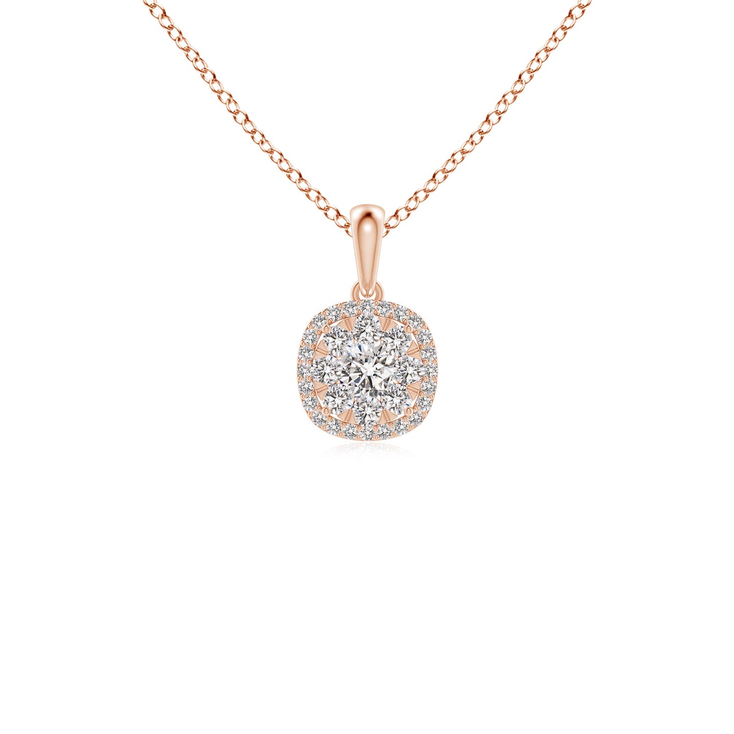 I-J, I1-I2 / 0.37 CT / 14 KT Rose Gold