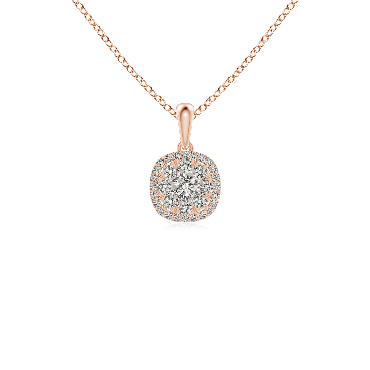 K, I3 / 0.37 CT / 14 KT Rose Gold