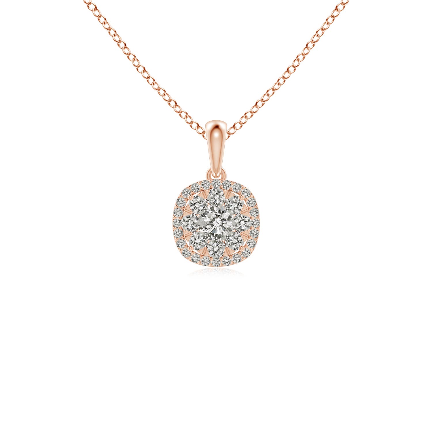 K, I3 / 0.62 CT / 14 KT Rose Gold