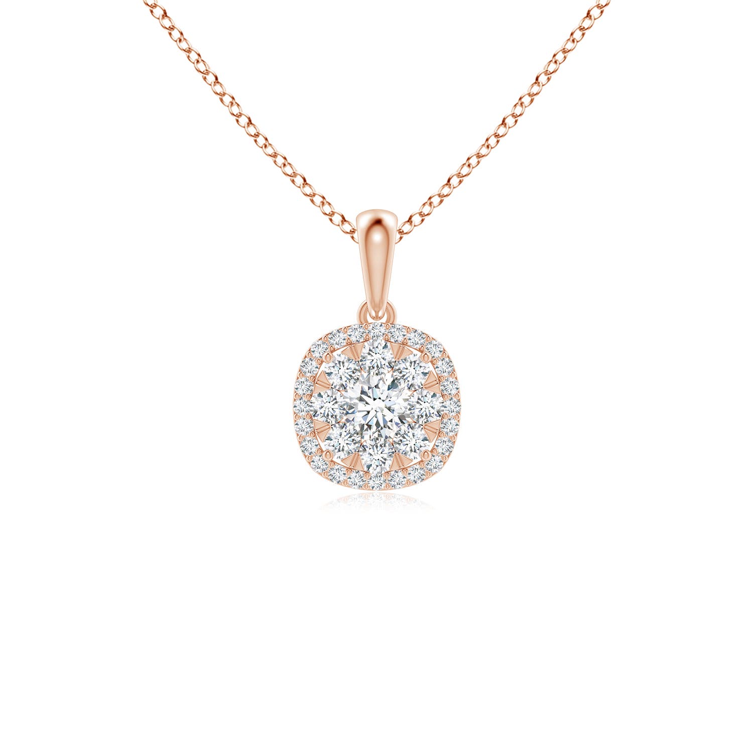 F-G, VS / 0.73 CT / 14 KT Rose Gold