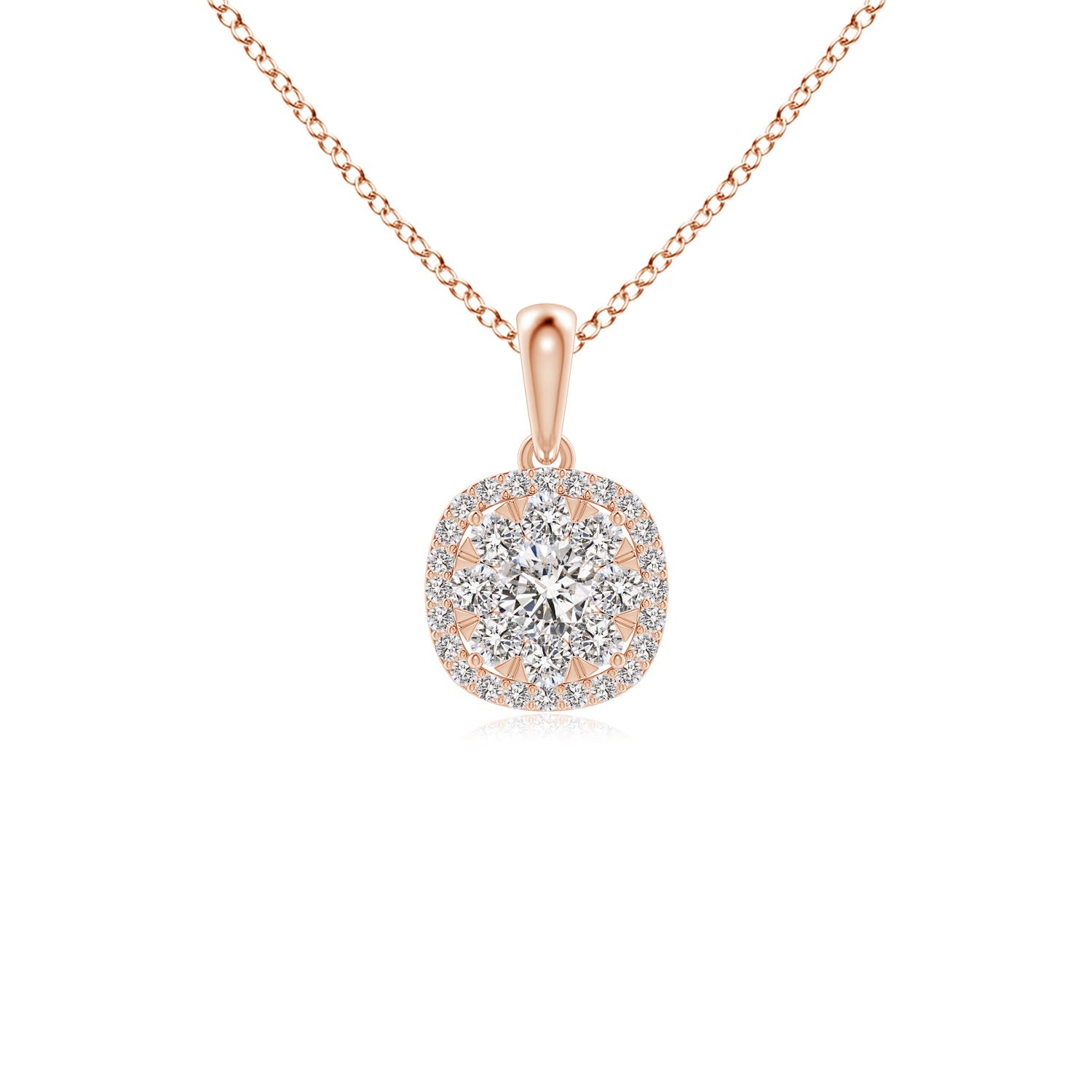 I-J, I1-I2 / 0.73 CT / 14 KT Rose Gold