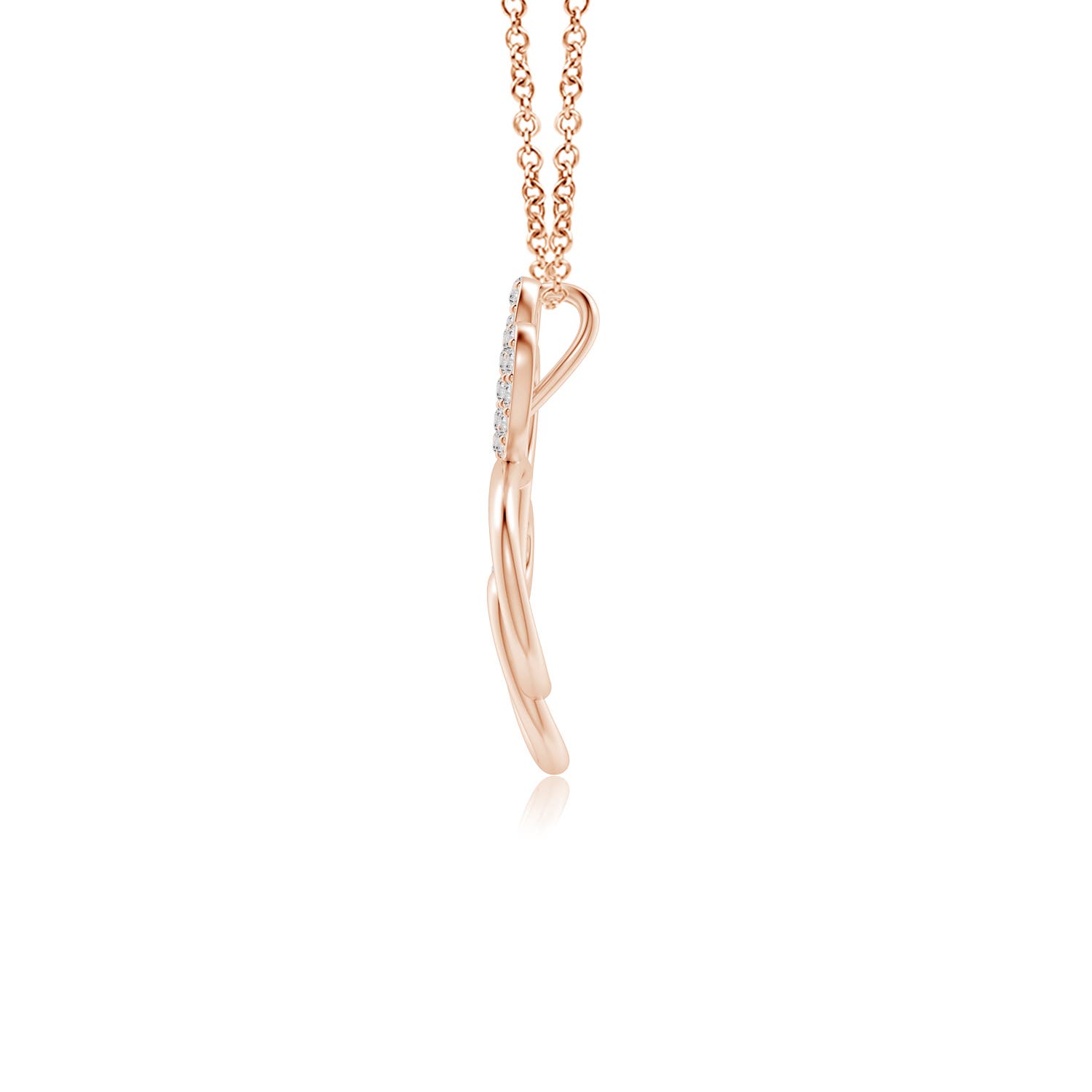 I-J, I1-I2 / 0.26 CT / 14 KT Rose Gold