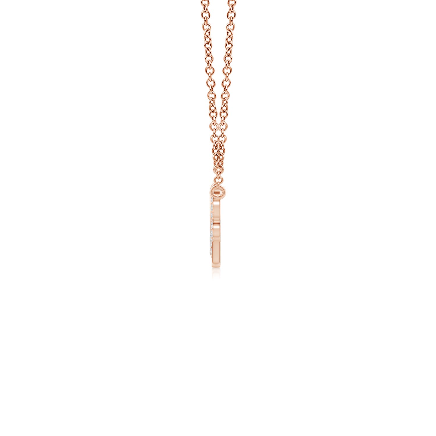 H, SI2 / 0.17 CT / 14 KT Rose Gold