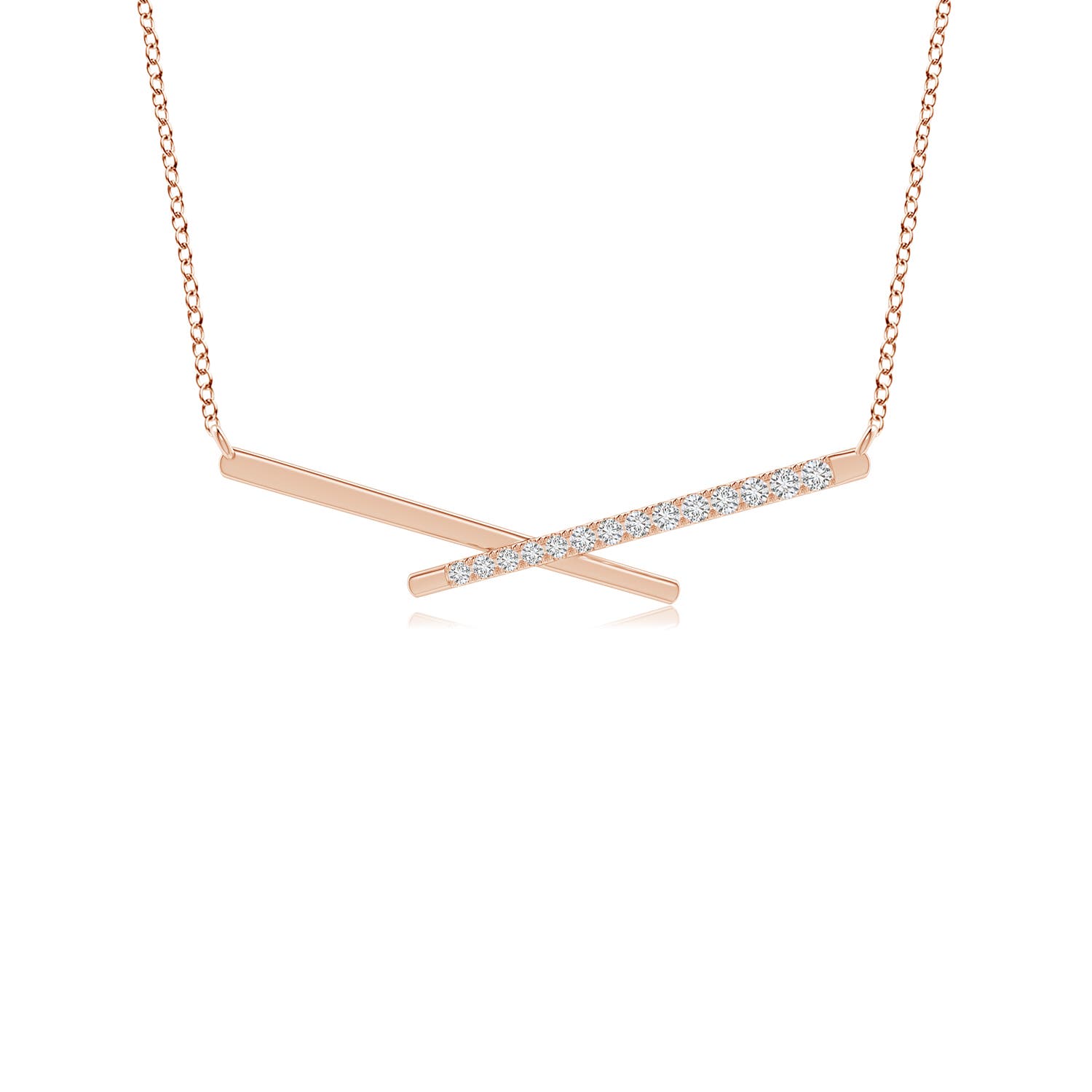 H, SI2 / 0.17 CT / 14 KT Rose Gold