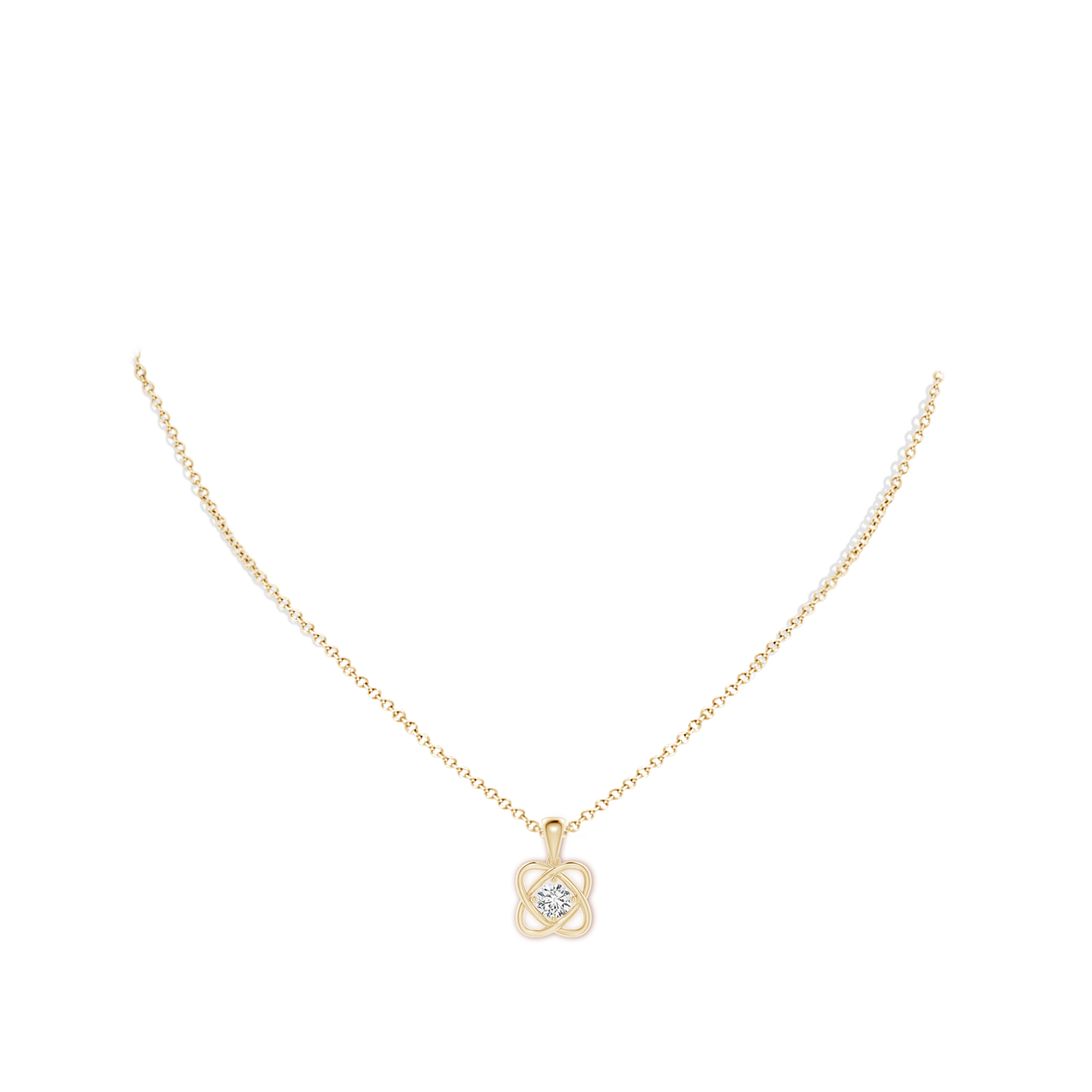 H, SI2 / 0.25 CT / 14 KT Yellow Gold