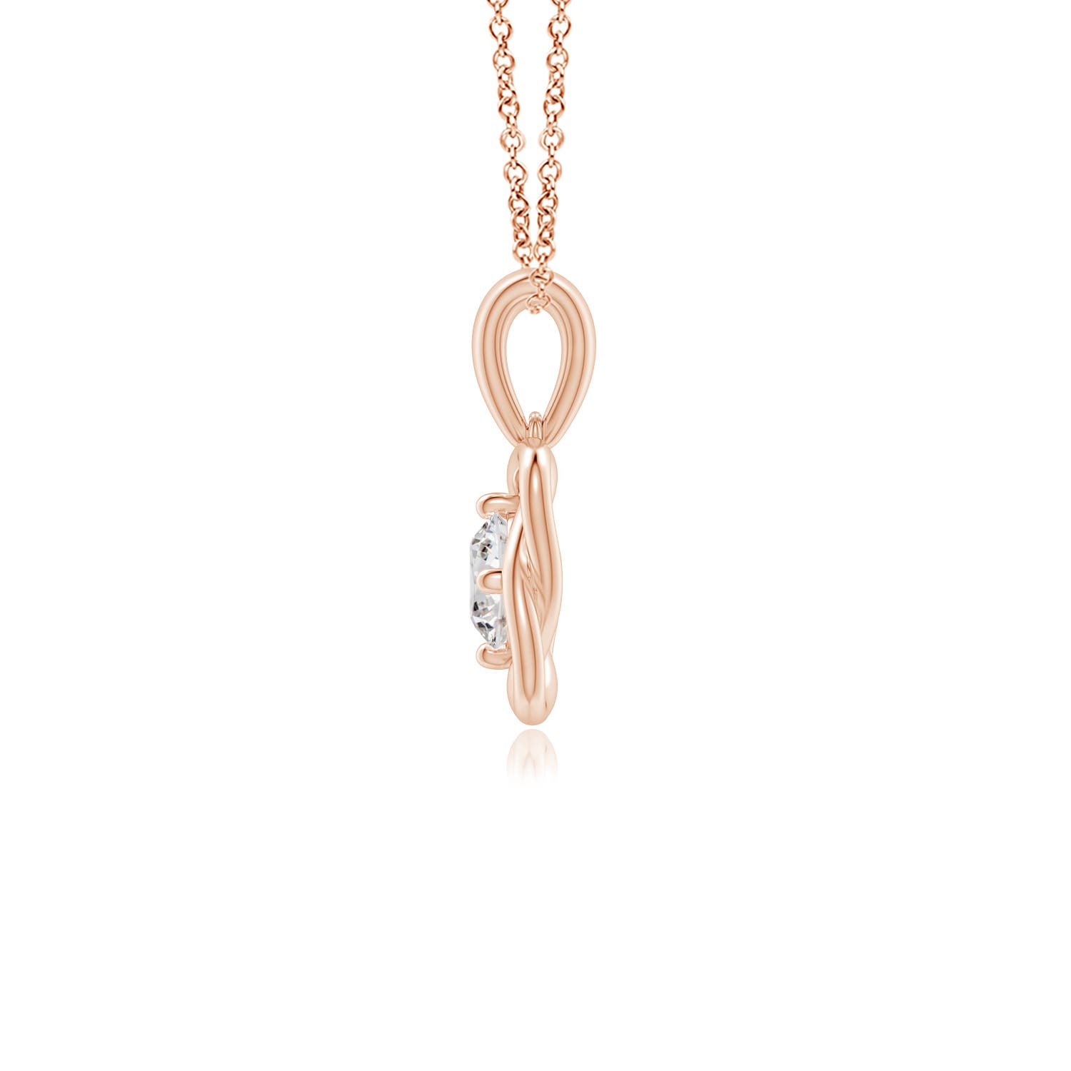 I-J, I1-I2 / 0.25 CT / 14 KT Rose Gold