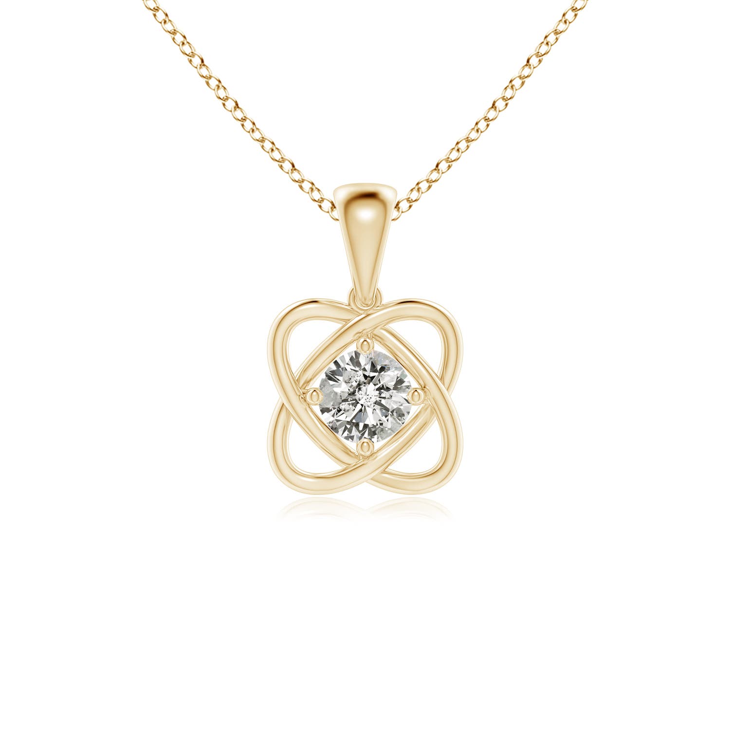 K, I3 / 0.25 CT / 14 KT Yellow Gold