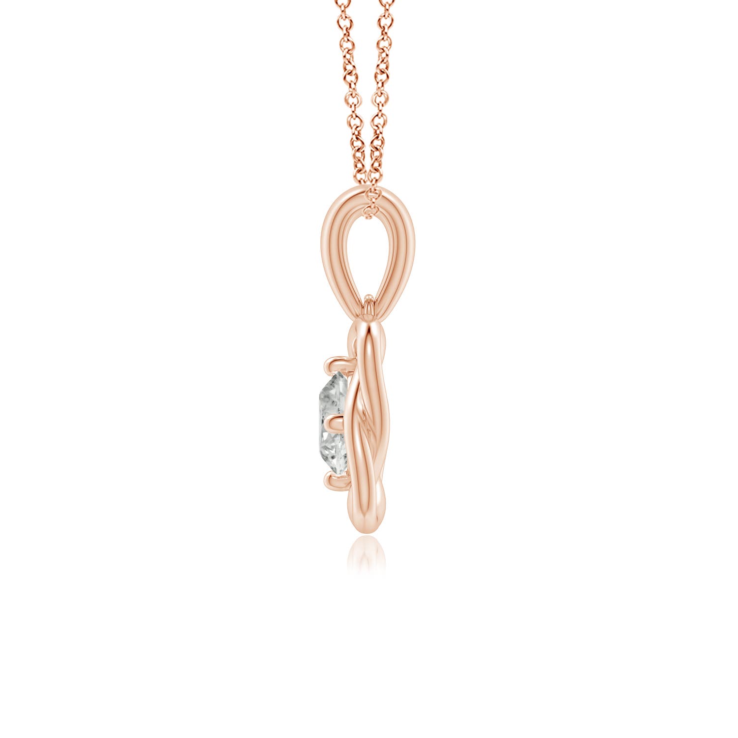 K, I3 / 0.5 CT / 14 KT Rose Gold