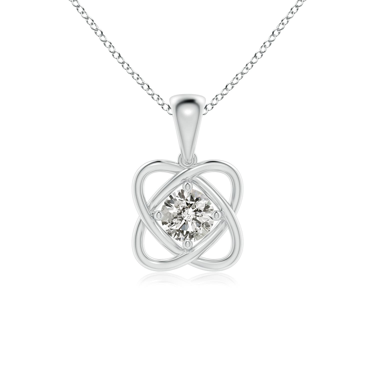 K, I3 / 0.5 CT / 14 KT White Gold