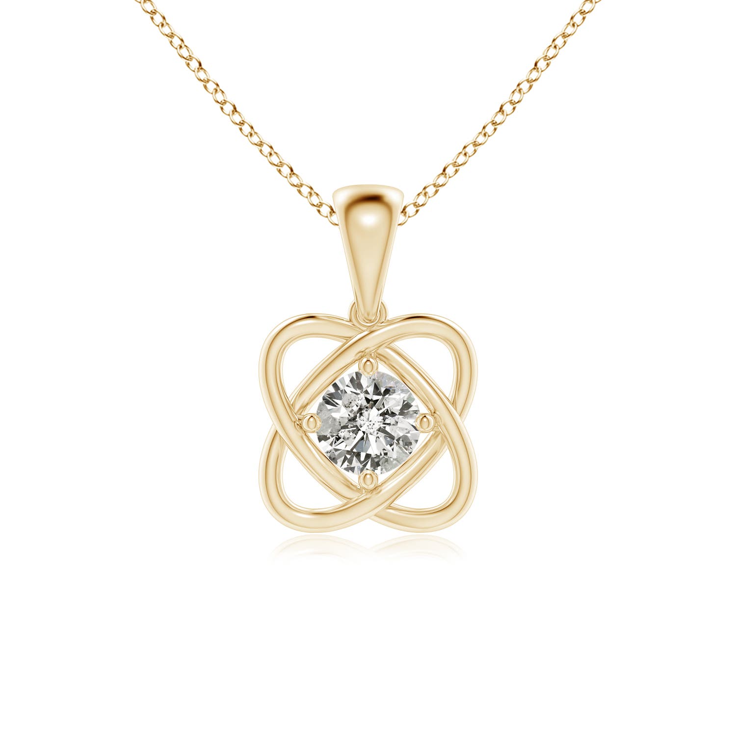 K, I3 / 0.5 CT / 14 KT Yellow Gold