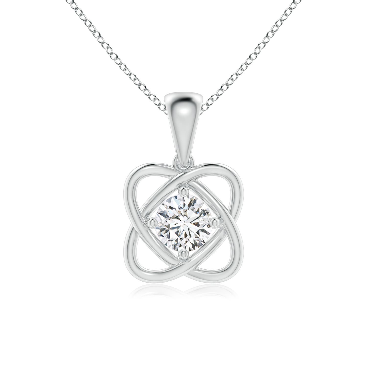 H, SI2 / 0.75 CT / 14 KT White Gold