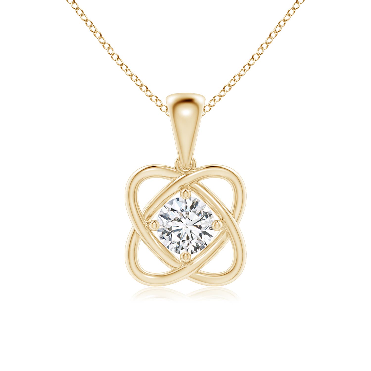 H, SI2 / 0.75 CT / 14 KT Yellow Gold