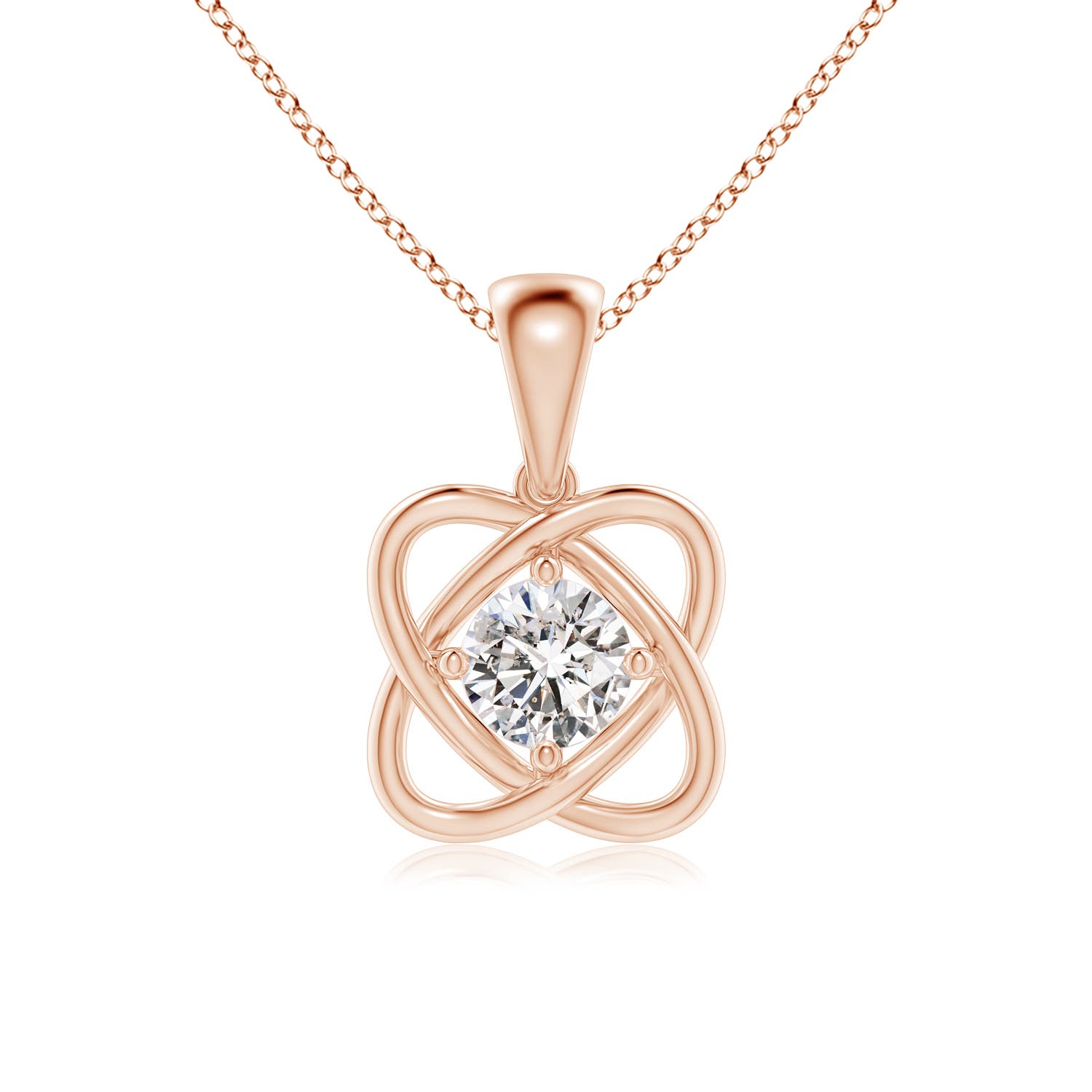 I-J, I1-I2 / 0.75 CT / 14 KT Rose Gold