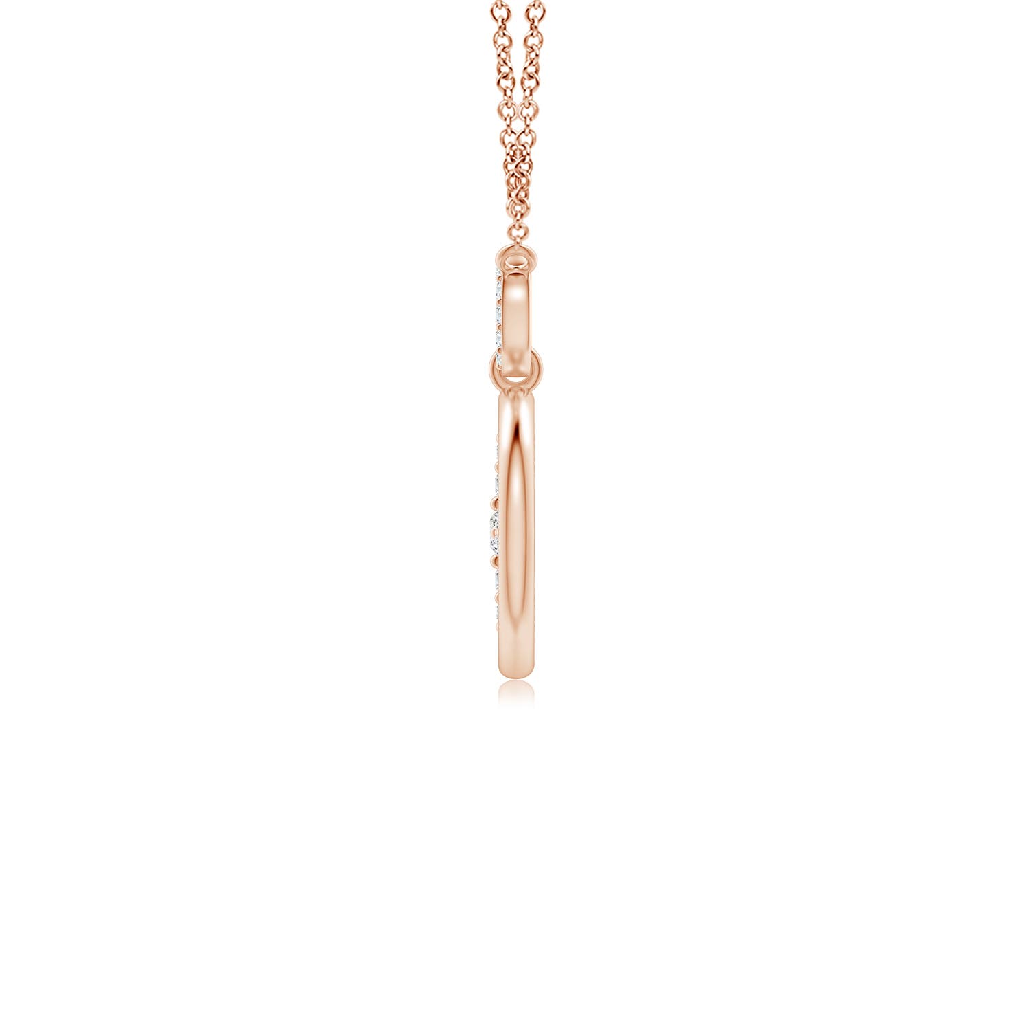 G, VS2 / 0.21 CT / 14 KT Rose Gold