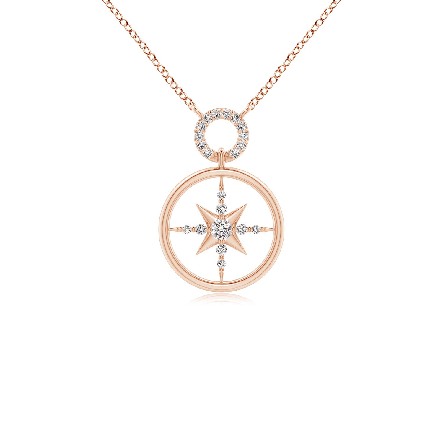 I-J, I1-I2 / 0.21 CT / 14 KT Rose Gold