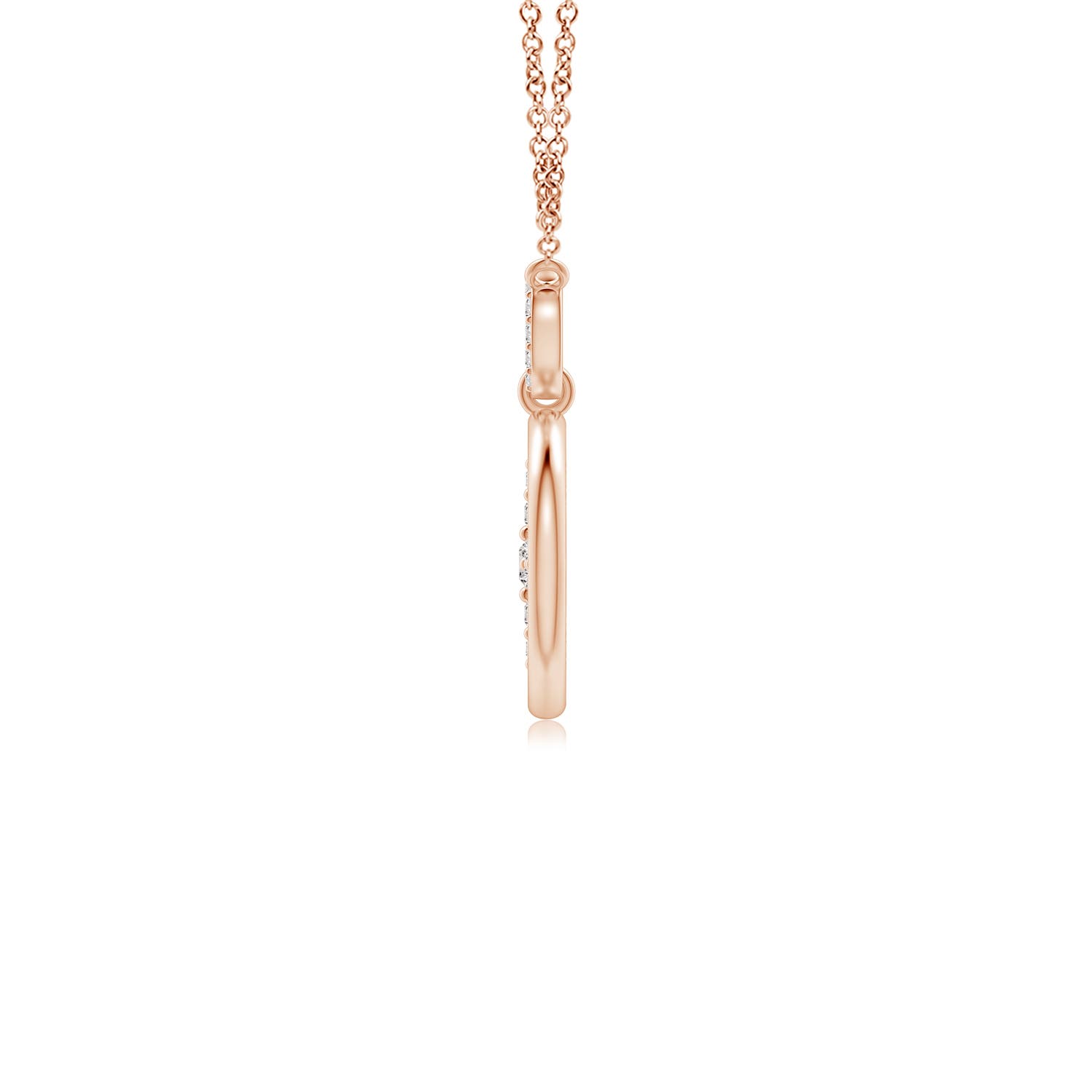 I-J, I1-I2 / 0.21 CT / 14 KT Rose Gold