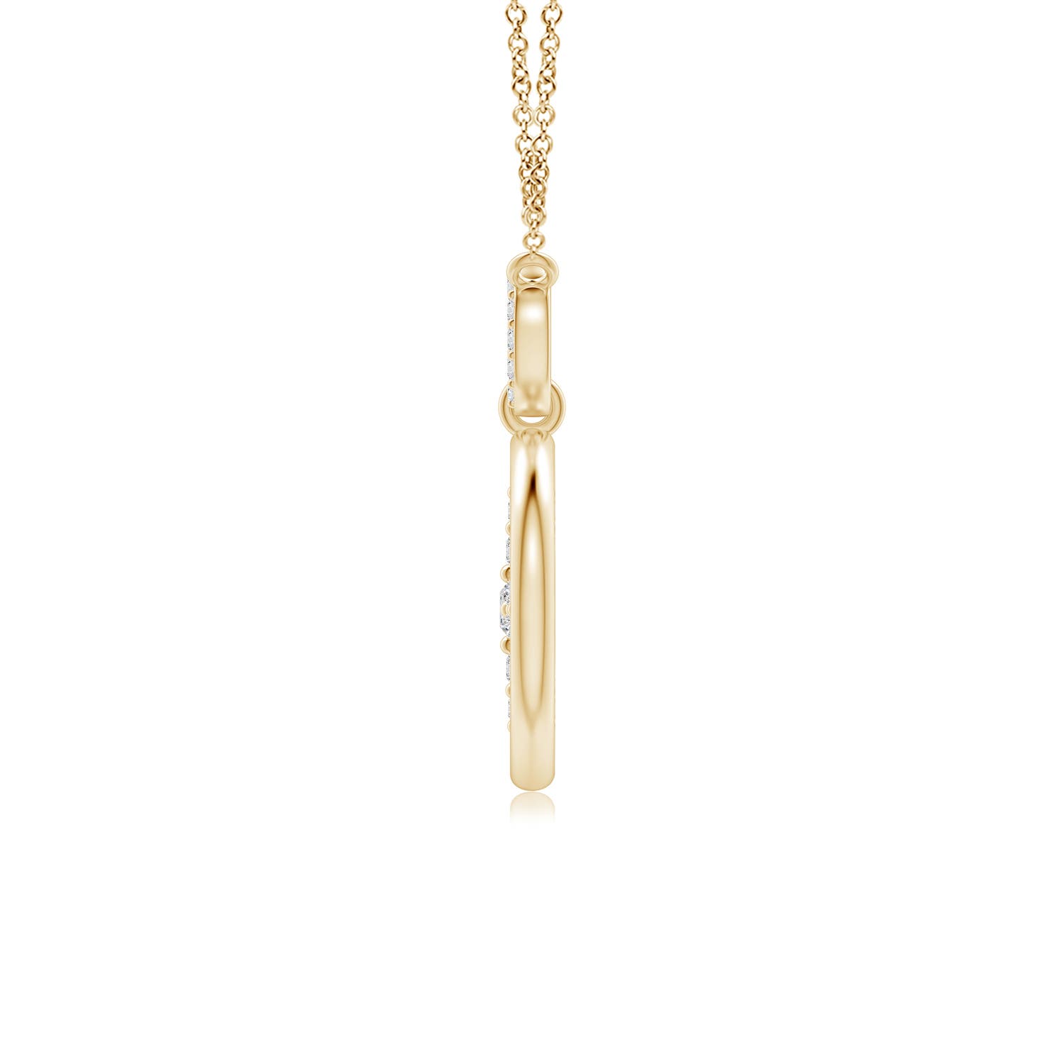 H, SI2 / 0.34 CT / 14 KT Yellow Gold