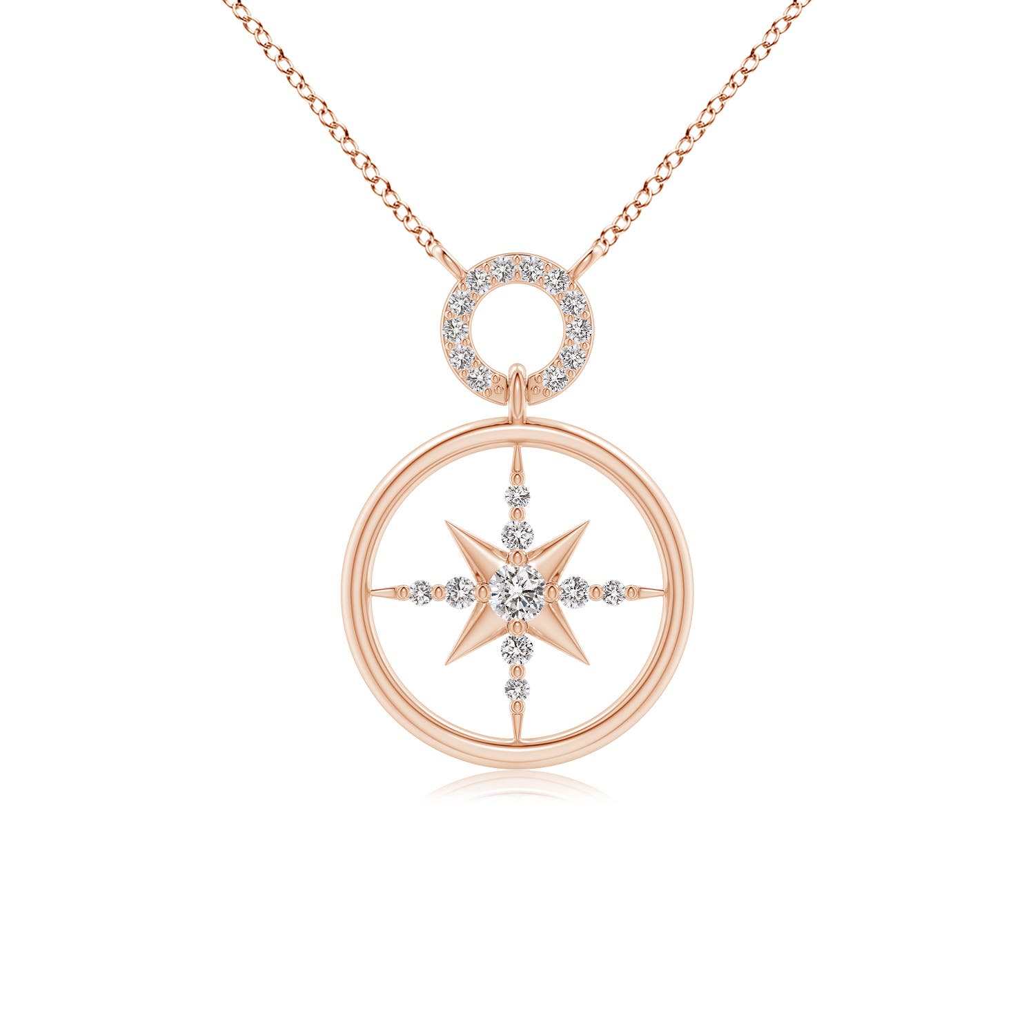 I-J, I1-I2 / 0.34 CT / 14 KT Rose Gold