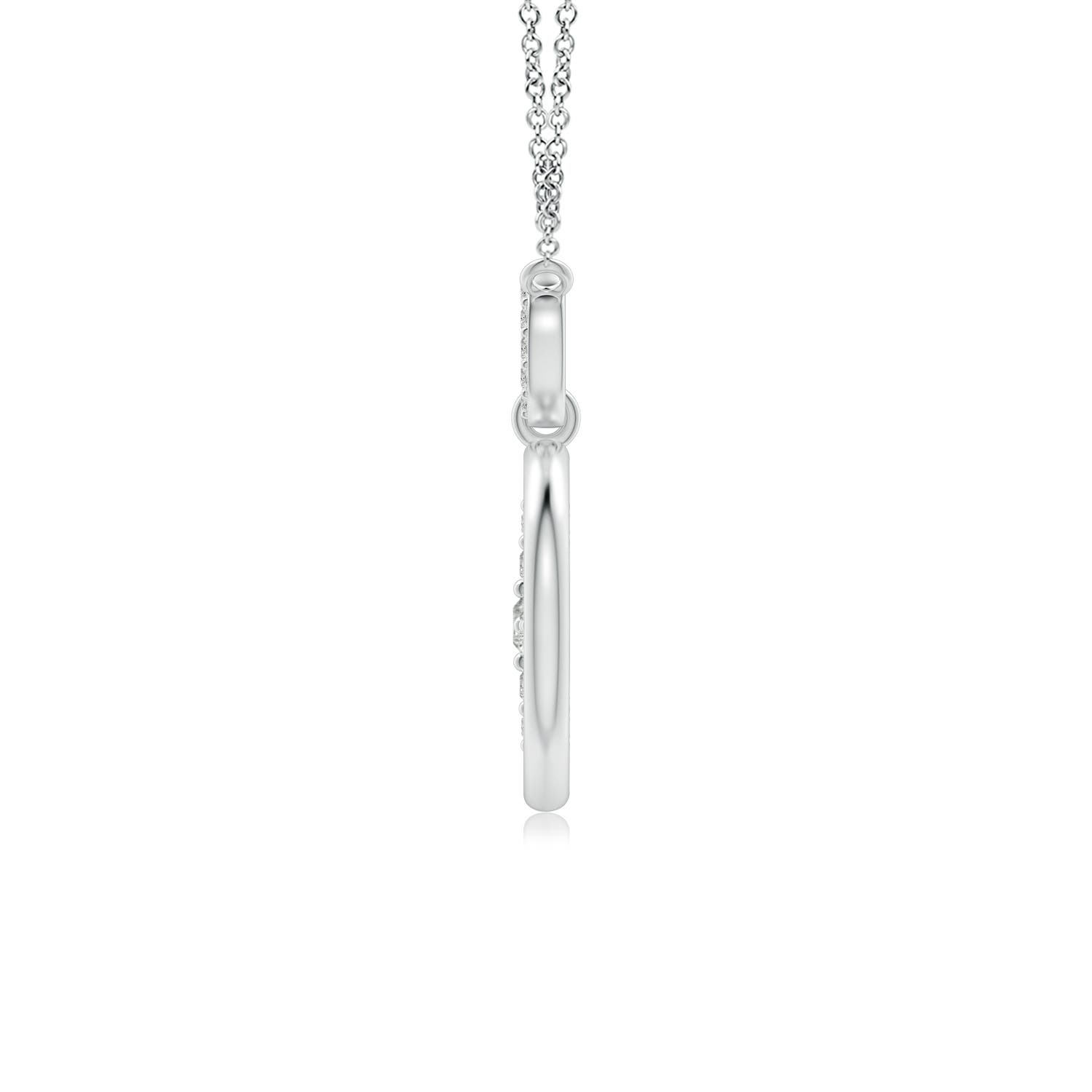 K, I3 / 0.34 CT / 14 KT White Gold