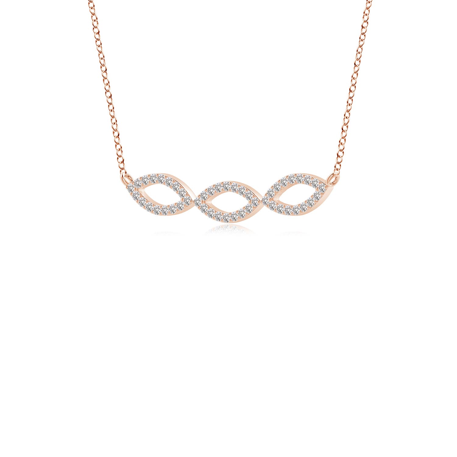 I-J, I1-I2 / 0.62 CT / 14 KT Rose Gold