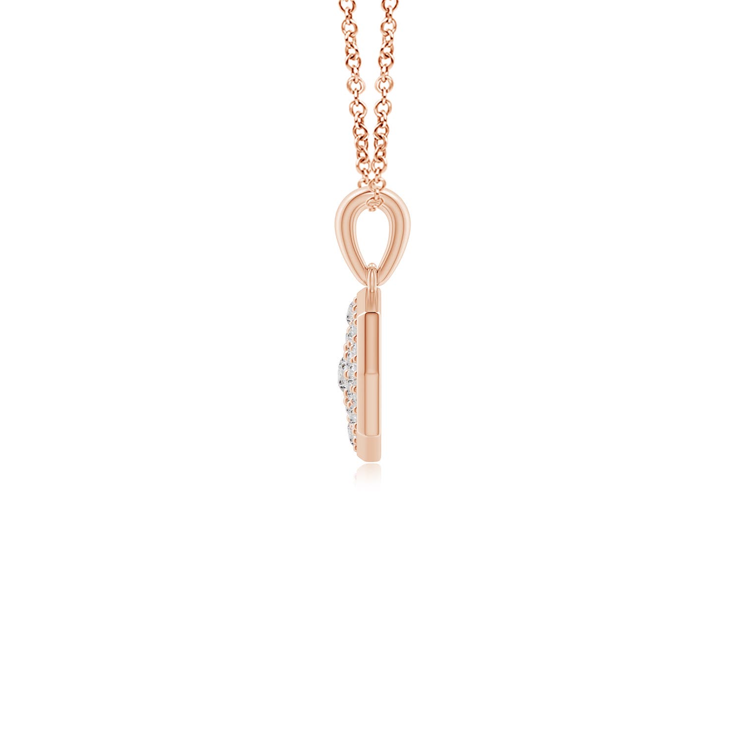 I-J, I1-I2 / 0.49 CT / 14 KT Rose Gold