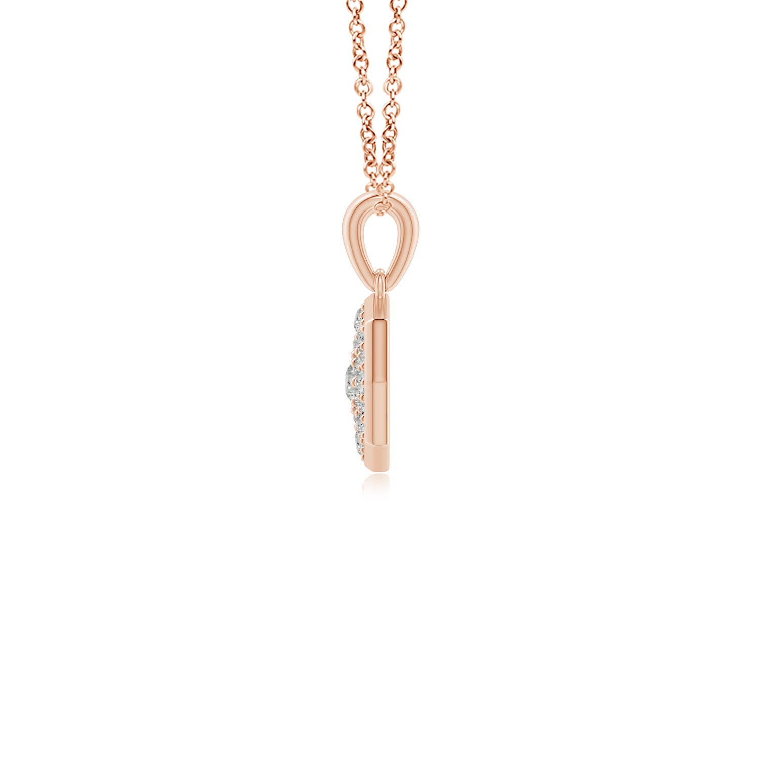 K, I3 / 0.49 CT / 14 KT Rose Gold