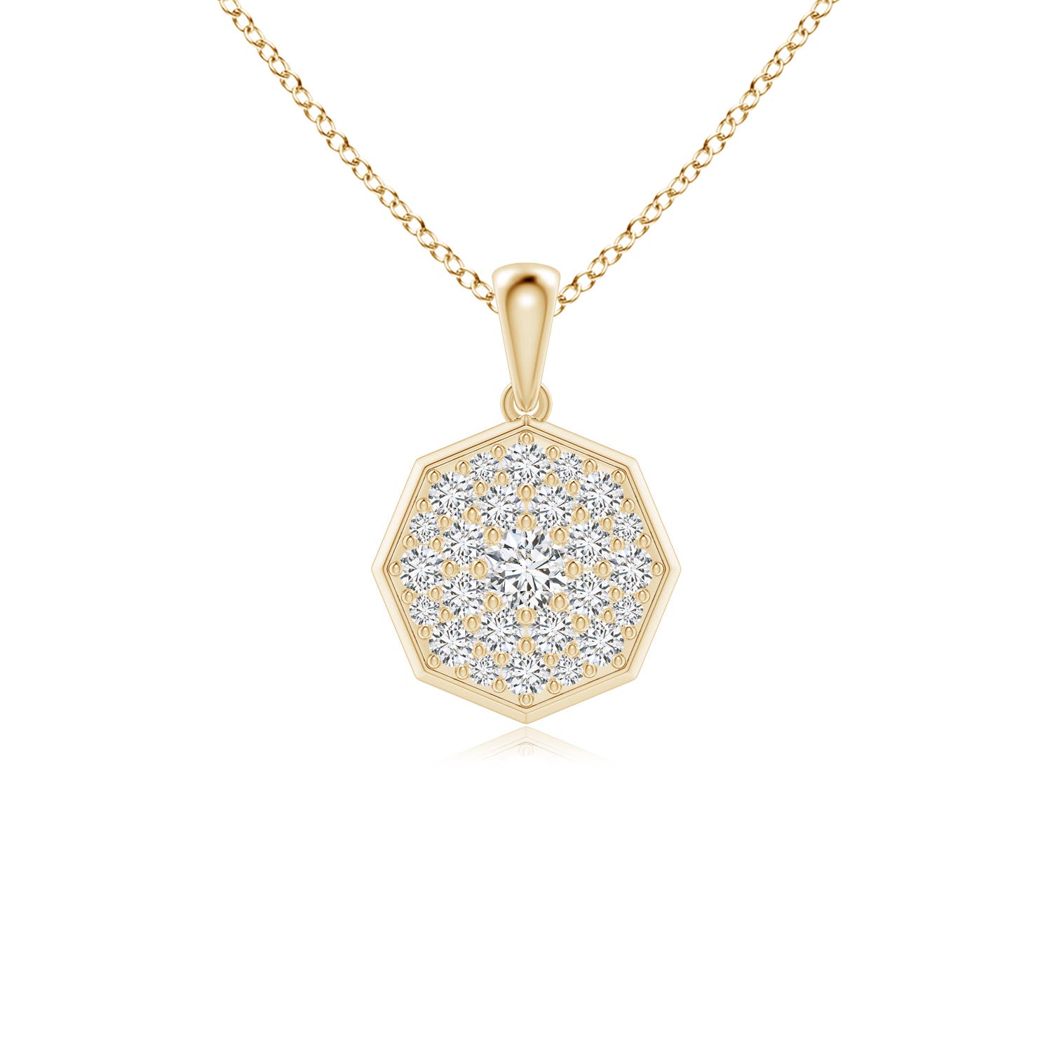 H, SI2 / 0.74 CT / 14 KT Yellow Gold