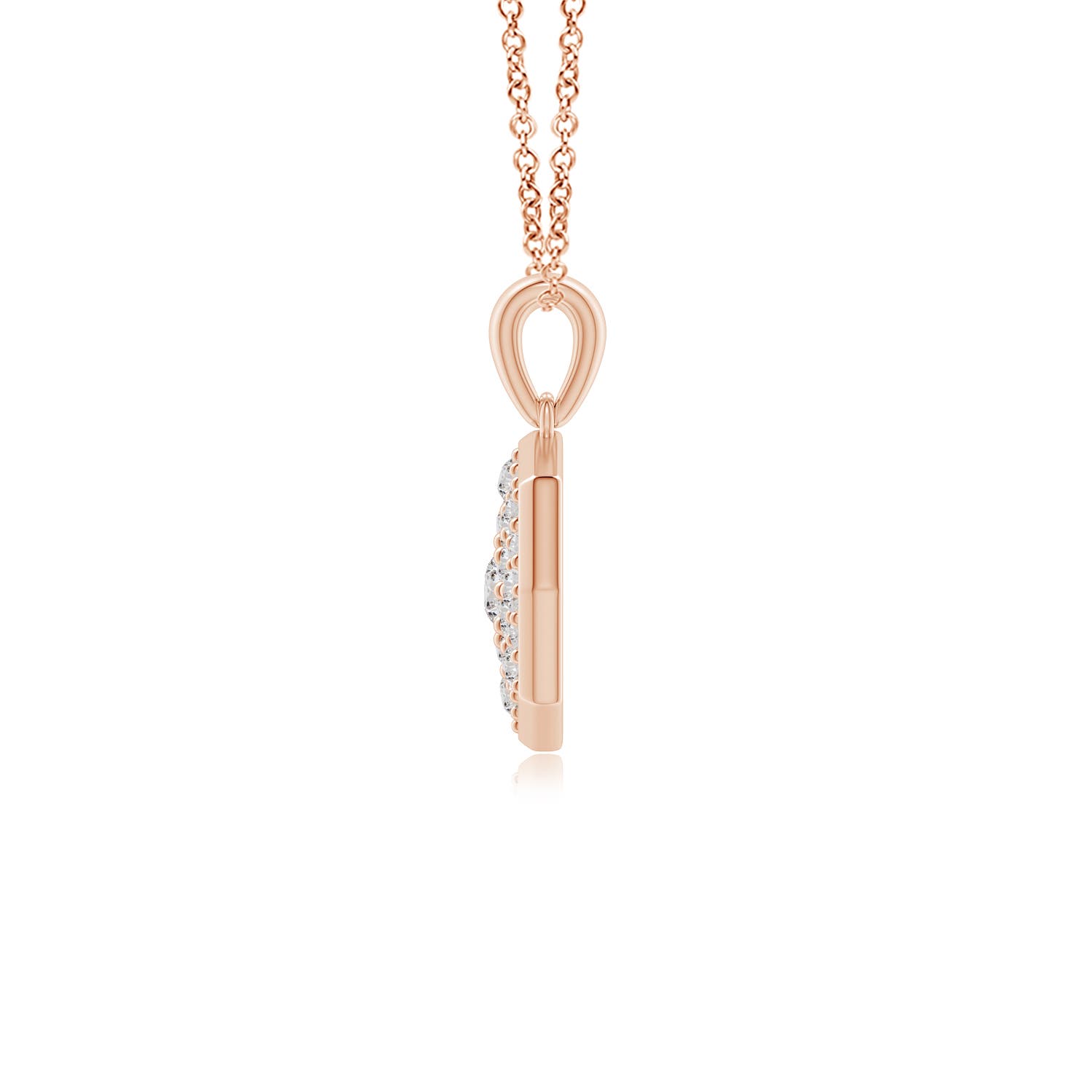 I-J, I1-I2 / 0.74 CT / 14 KT Rose Gold