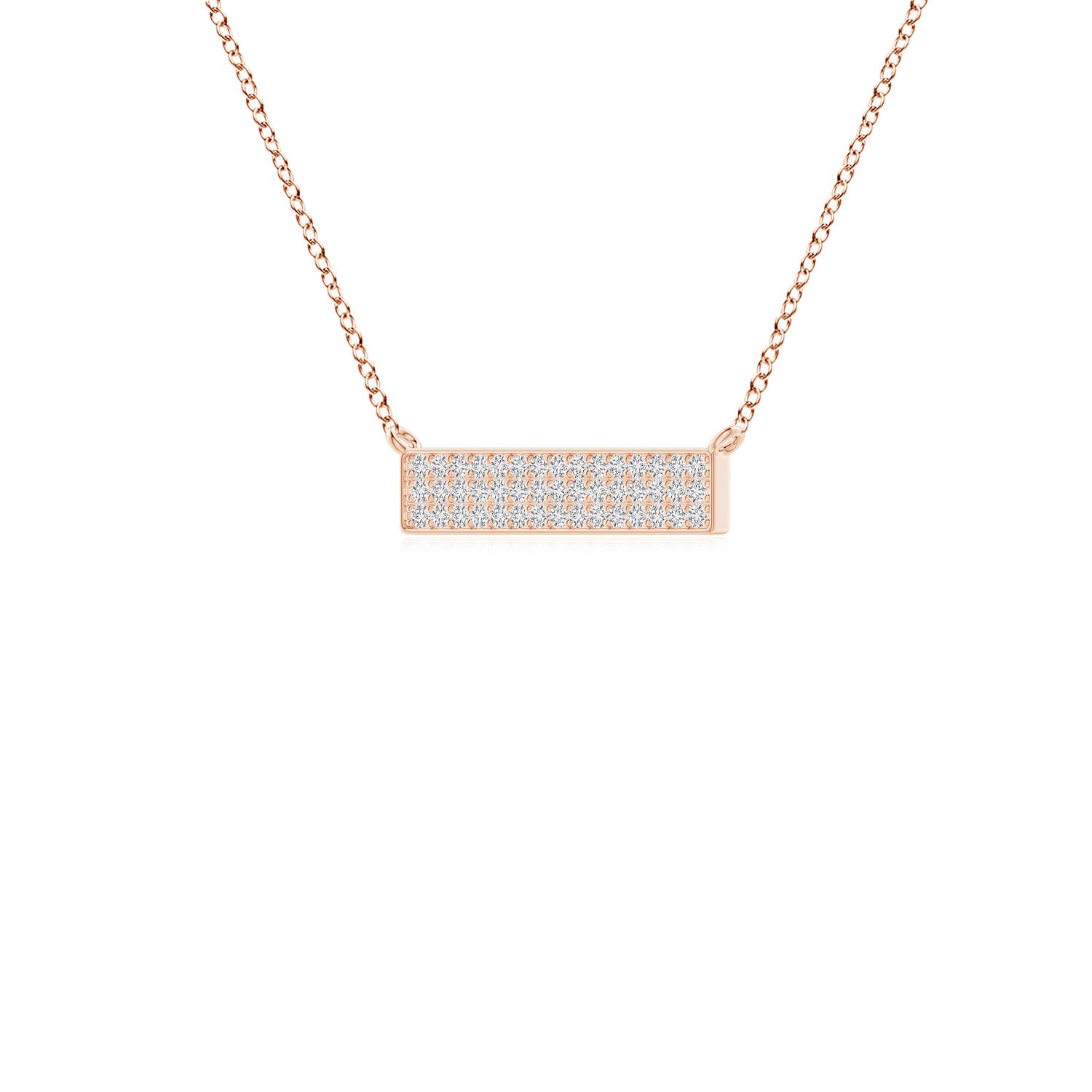 H, SI2 / 0.27 CT / 14 KT Rose Gold