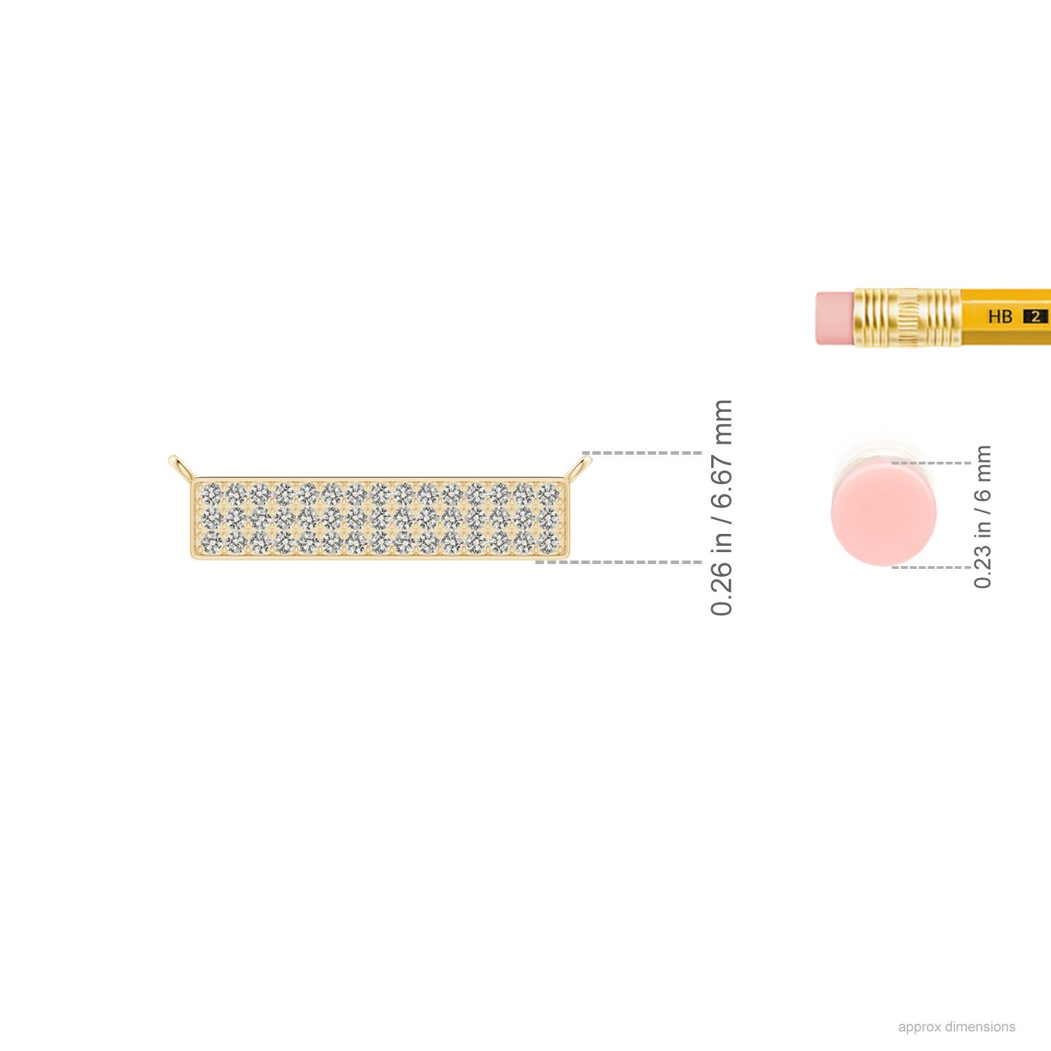 K, I3 / 0.32 CT / 14 KT Yellow Gold