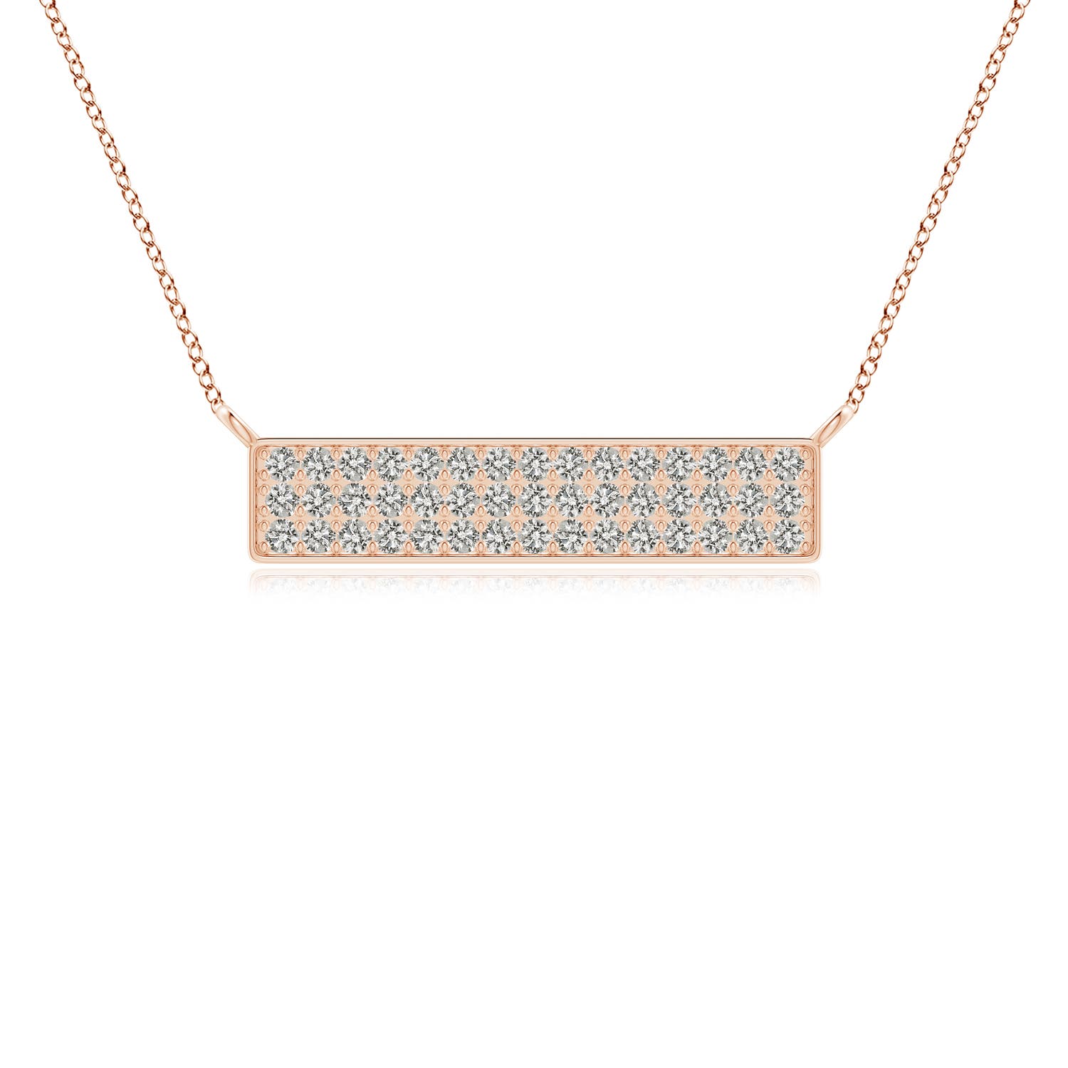 K, I3 / 0.63 CT / 14 KT Rose Gold