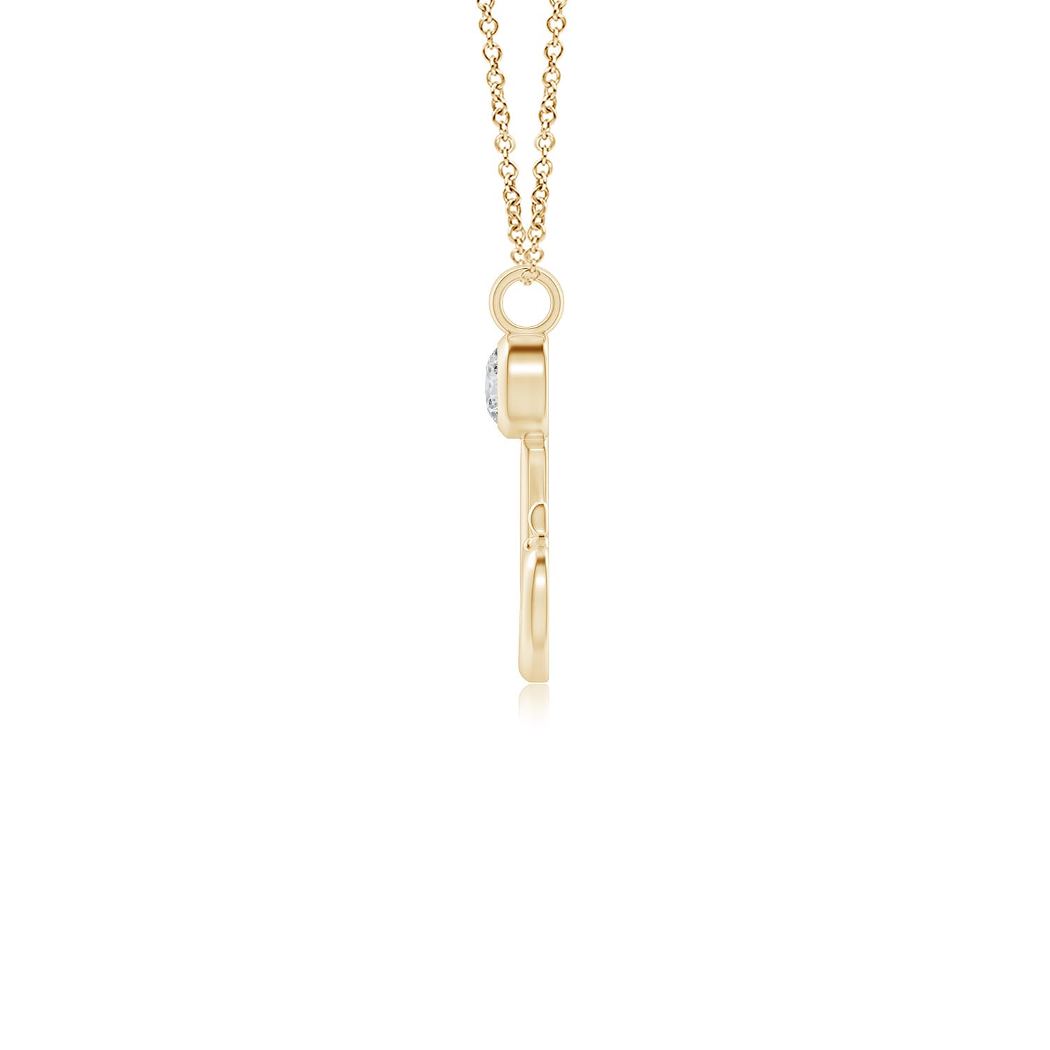 H, SI2 / 0.25 CT / 14 KT Yellow Gold