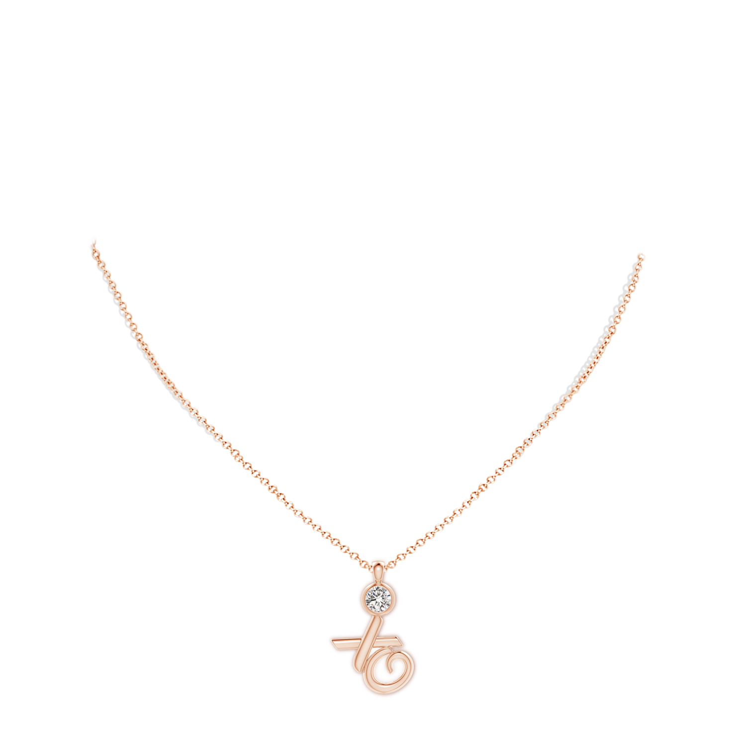 I-J, I1-I2 / 0.5 CT / 14 KT Rose Gold