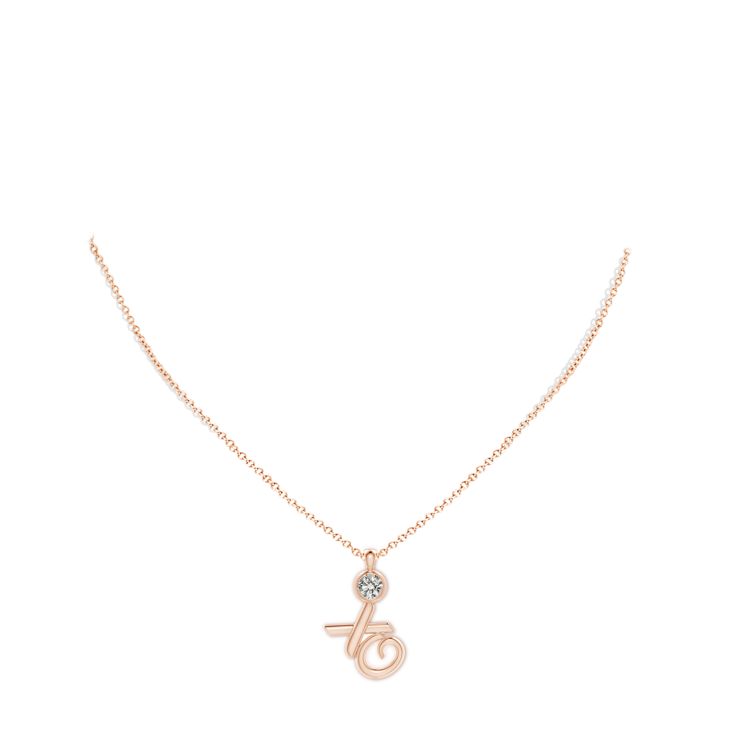 K, I3 / 0.5 CT / 14 KT Rose Gold