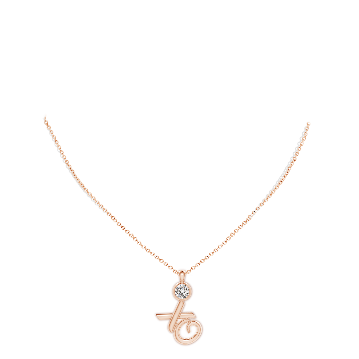 I-J, I1-I2 / 0.75 CT / 14 KT Rose Gold