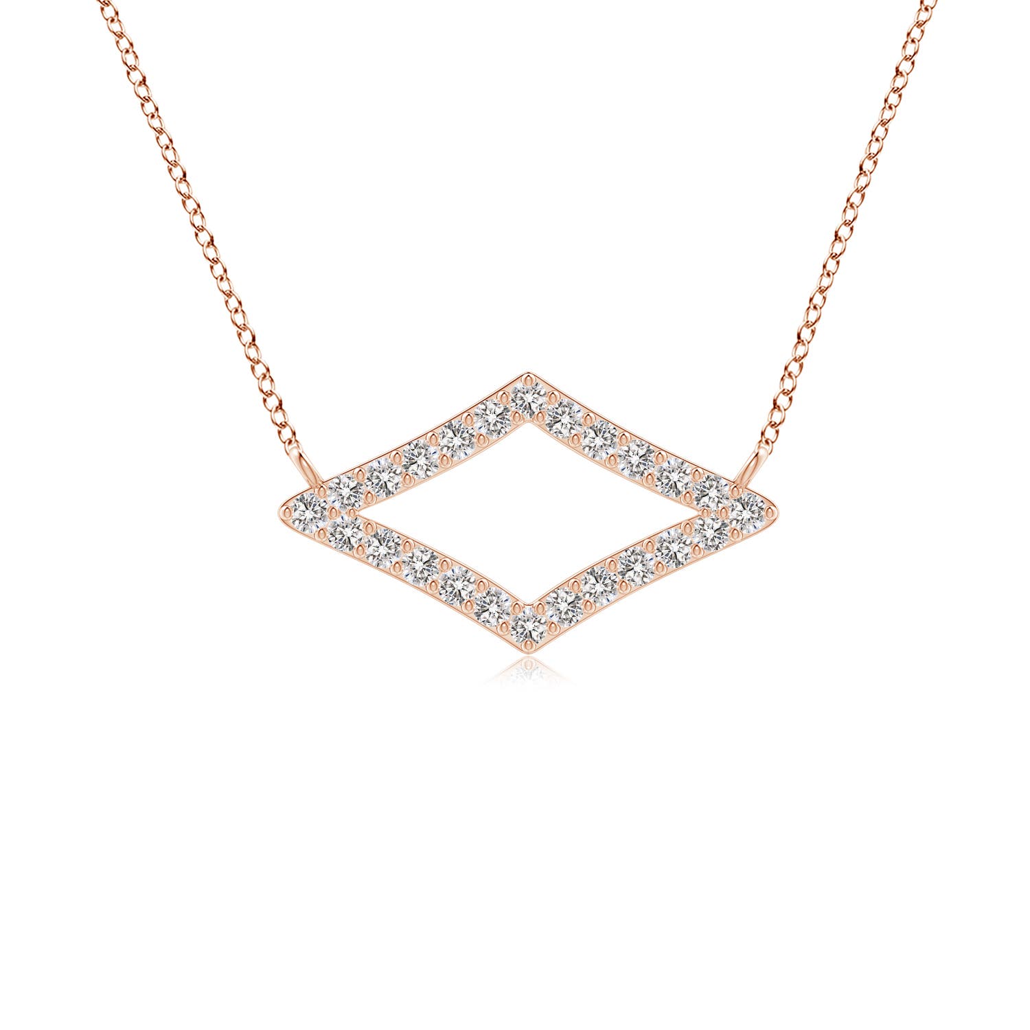 I-J, I1-I2 / 0.24 CT / 14 KT Rose Gold