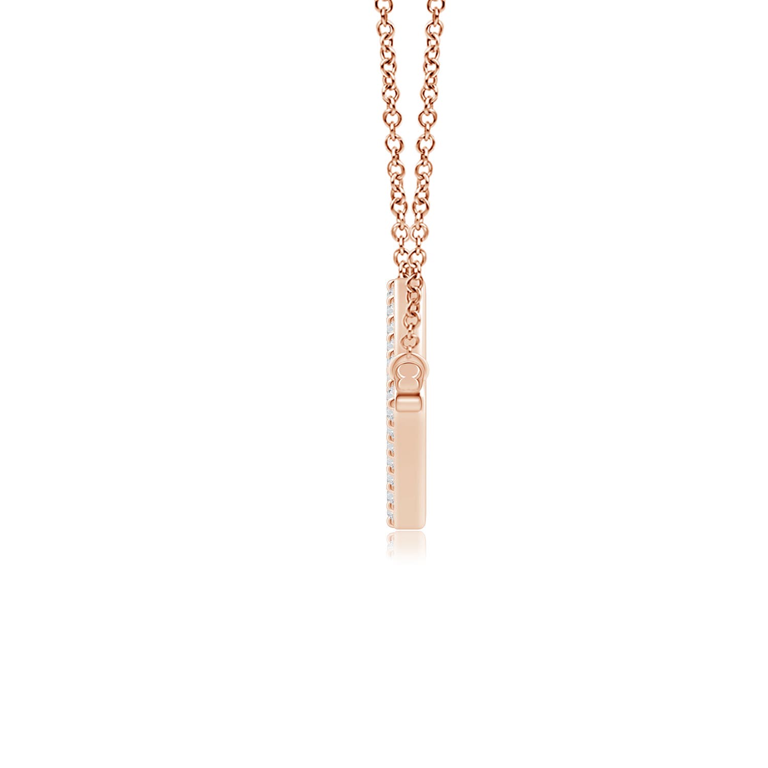 H, SI2 / 0.38 CT / 14 KT Rose Gold