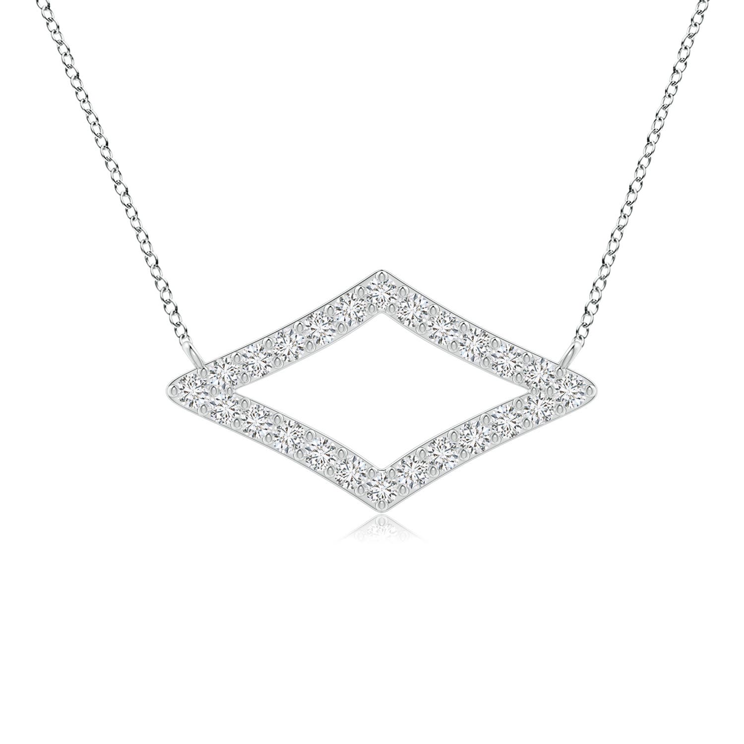 H, SI2 / 0.38 CT / 14 KT White Gold