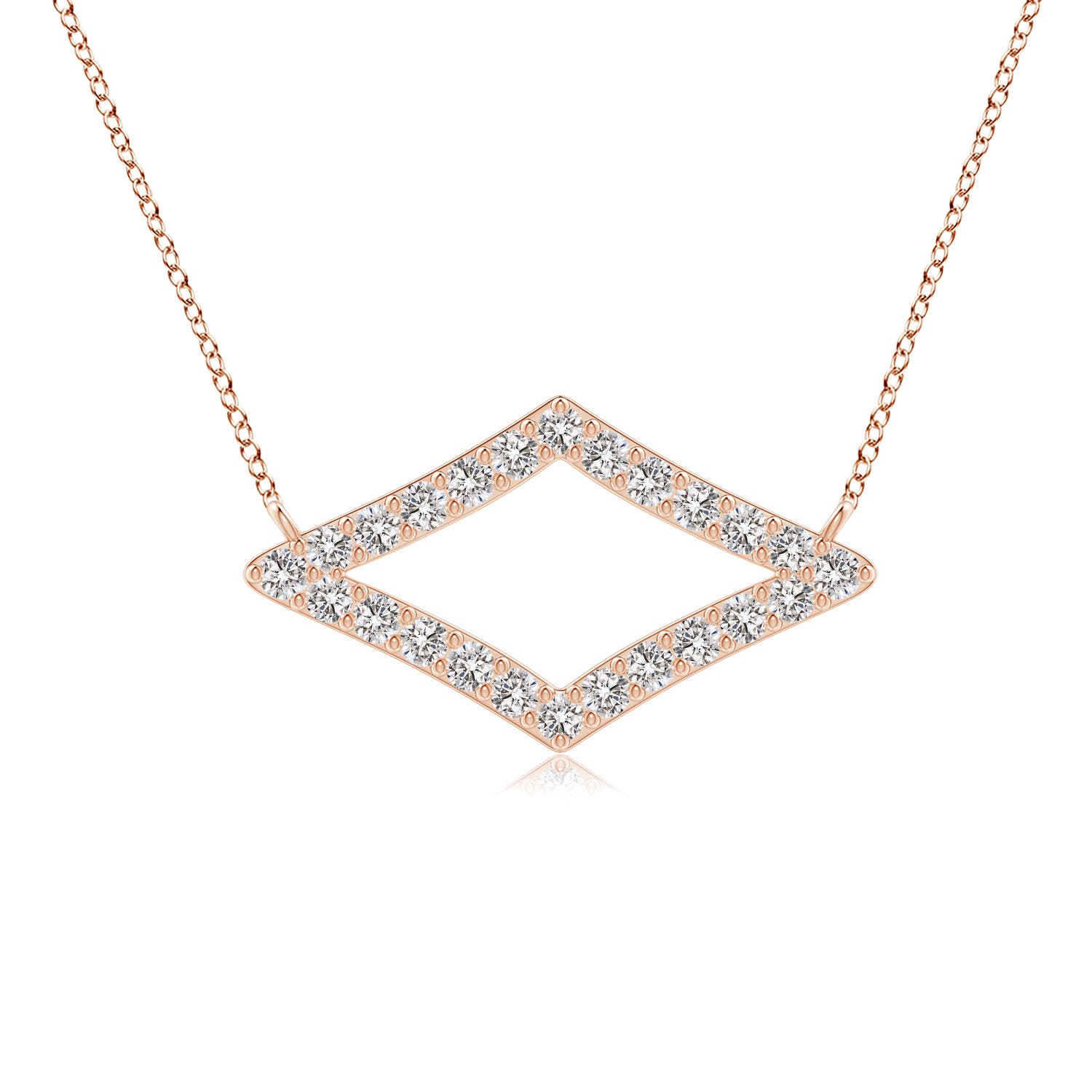 I-J, I1-I2 / 0.38 CT / 14 KT Rose Gold