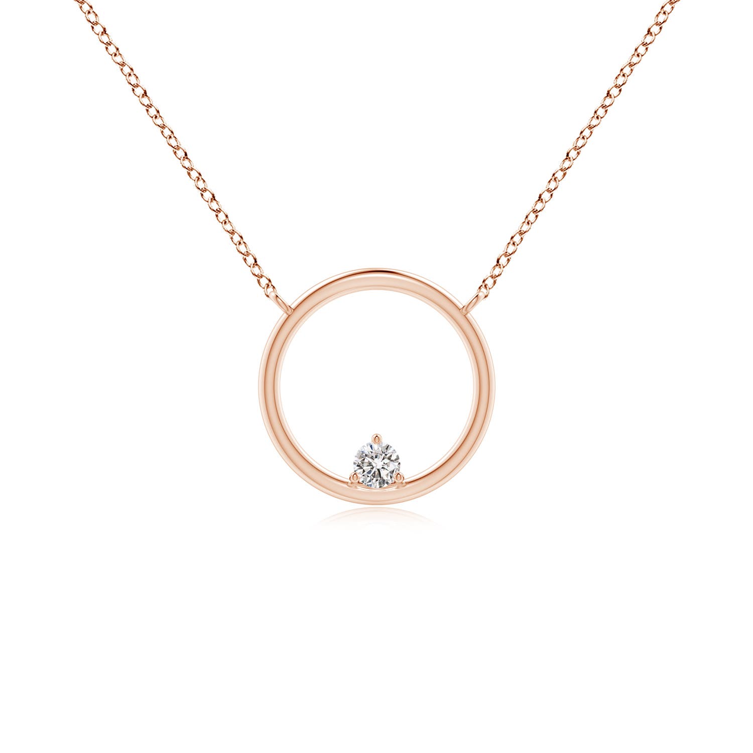 I-J, I1-I2 / 0.07 CT / 14 KT Rose Gold